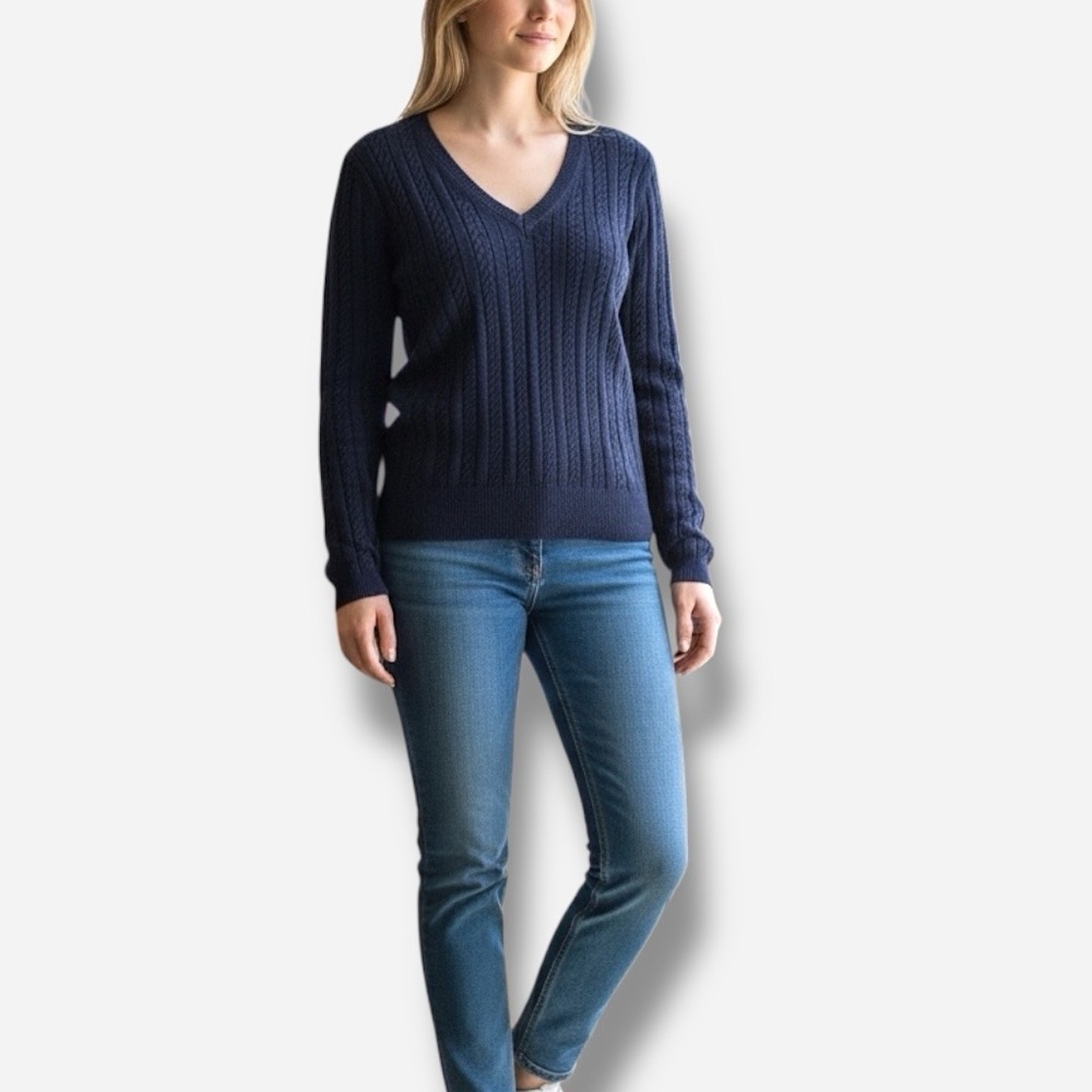 🌸Tommy Hilfiger🌸 Long Sleeve V-neck Sweater Sz XS